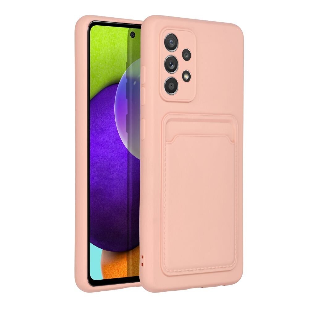 Telefoniümbris Forcell CARD - Xiaomi Redmi NOTE 11 / 11S, roosa hind ja info | Telefoni kaaned, ümbrised | kaup24.ee