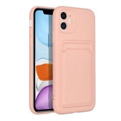 Чехол Forcell Card - iPhone 12 / 12 Pro, розовый цена и информация | Чехлы для телефонов | kaup24.ee