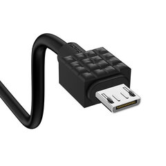 Кабель для зарядки и передачи данных Kaku KSC-328 Xingyue - USB to Micro USB - 3,2A, 1 м, черный цена и информация | Кабели для телефонов | kaup24.ee