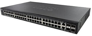 Cisco SG550X-48MP-K9-EU цена и информация | Маршрутизаторы (роутеры) | kaup24.ee