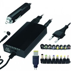 Msonic MY3449K Laptop adapter 3in1 ( DC,AC,USB) 100W hind ja info | Sülearvutite laadijad | kaup24.ee
