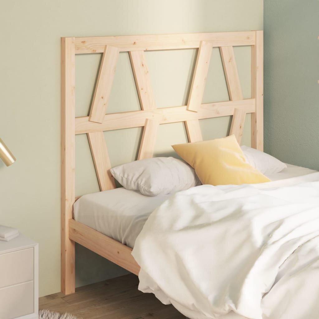 vidaXL voodipeats, 96 x 4 x 100 cm, männipuit hind ja info | Voodid | kaup24.ee
