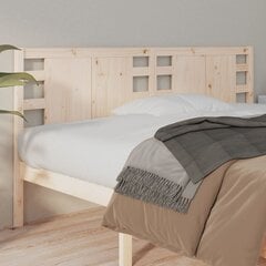 vidaXL voodipeats, 141 x 4 x 100 cm, männipuit hind ja info | Voodid | kaup24.ee