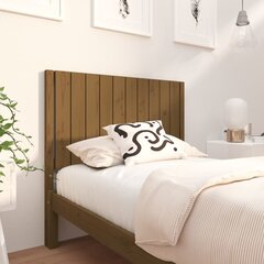 Изголовье кровати, 105,5x4x100 см, коричневое цена и информация | Кровати | kaup24.ee