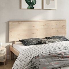 vidaXL voodipeats, 204 x 6 x 82,5 cm, männipuit hind ja info | Voodid | kaup24.ee