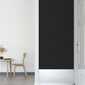 vidaXL seinapaneelid 12 tk, must, 30 x 30 cm, kangas, 1,08 m² цена и информация | Lae-, seinakaunistus elemendid | kaup24.ee