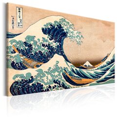 Pilt - The Great Wave off Kanagawa (Reproduction) 120x80 cm hind ja info | Seinapildid | kaup24.ee