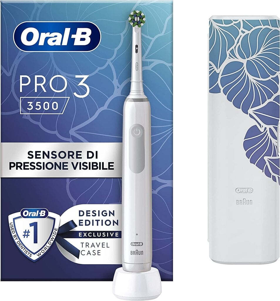 Elektriline hambahari Oral-B Pro 3500 Design Edition hind ja info | Elektrilised hambaharjad | kaup24.ee