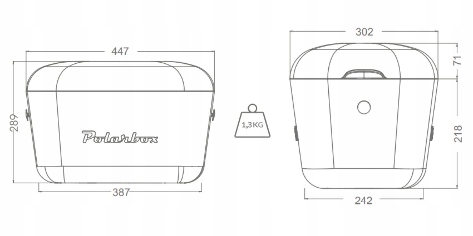 Külmakott / POLARBOX POP MALVA 12L hind ja info | Külmakastid, külmakotid, külmaelemendid | kaup24.ee