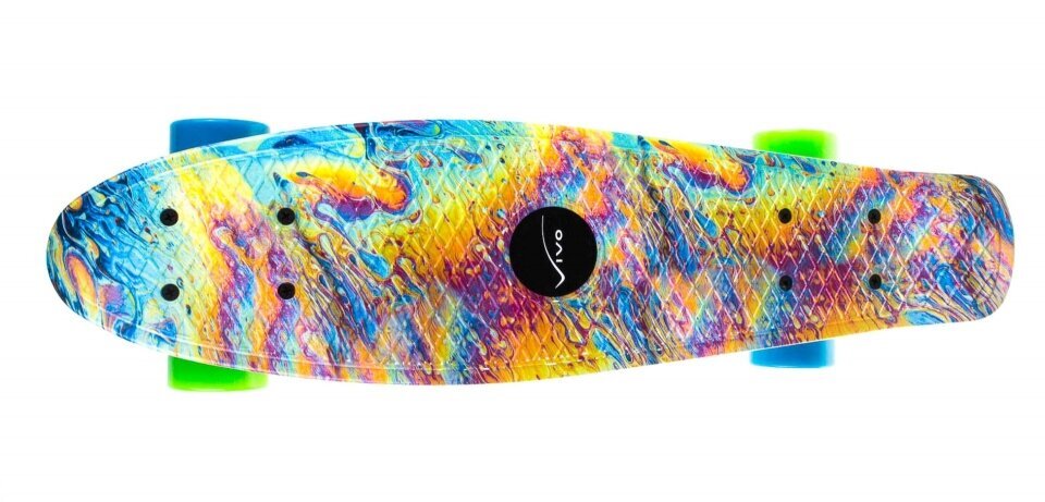 Laste Pennyboard Vivo Ocean, mitmevärviline (4526278) 0181 hind ja info | Rulad | kaup24.ee