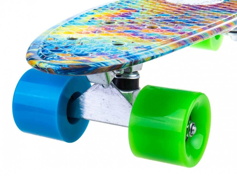 Laste Pennyboard Vivo Ocean, mitmevärviline (4526278) 0181 hind ja info | Rulad | kaup24.ee