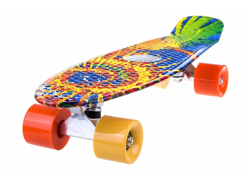 Laste Pennyboard Vivo Exotic, mitmevärviline (4526277) 0174 hind ja info | Rulad | kaup24.ee