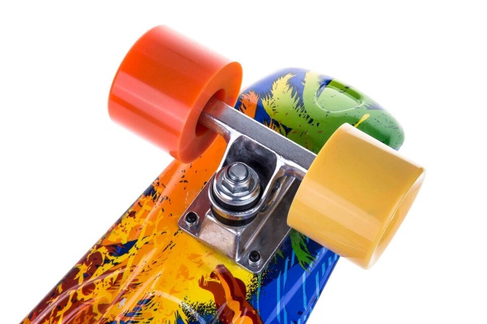 Laste Pennyboard Vivo Exotic, mitmevärviline (4526277) 0174 hind ja info | Rulad | kaup24.ee