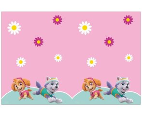 Скатерть пластиковая «Paw Patrol Skye and Everest», 120 x 180 cм, 90278 цена и информация | Праздничная одноразовая посуда | kaup24.ee