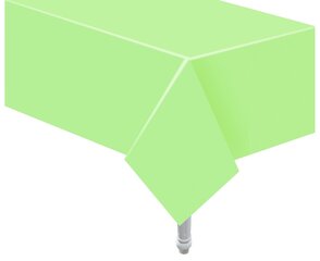 Скатерть бумажная Light green, 132 x 183 см, PF-OPJA цена и информация | Праздничная одноразовая посуда | kaup24.ee