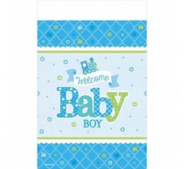 Laudlina "Welcome Baby Boy",137 x 259 cm 571461 hind ja info | Ühekordsed nõud | kaup24.ee