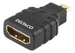 Deltaco adapter HDMI - micro HDMI, 4K UHD 30Hz