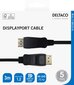 DEltaco, DisplayPort, 4K UHD, 21.6 Gb/s, 3 m hind ja info | Kaablid ja juhtmed | kaup24.ee