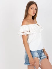 блузка rv-bz-7663.05 белая цена и информация | Женские блузки, рубашки | kaup24.ee