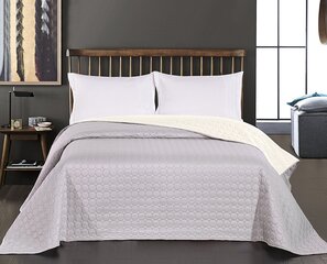 Kahepoolne voodikate Salice White Silver, 170x210 cm hind ja info | Voodikatted, pleedid | kaup24.ee