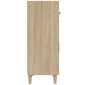 vidaXL puhvetkapp, Sonoma tamm, 69,5 x 34 x 89 cm, tehispuit hind ja info | Elutoa väikesed kapid | kaup24.ee
