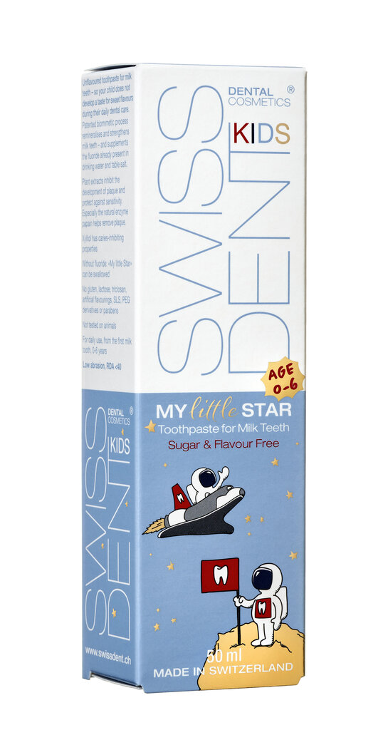 Hambapasta Swissdent My Little Star 50 ml hind ja info | Suuhügieen | kaup24.ee