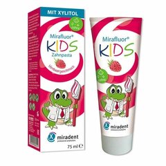 Mirafluor hambapasta lastele 75 ml hind ja info | Suuhügieen | kaup24.ee