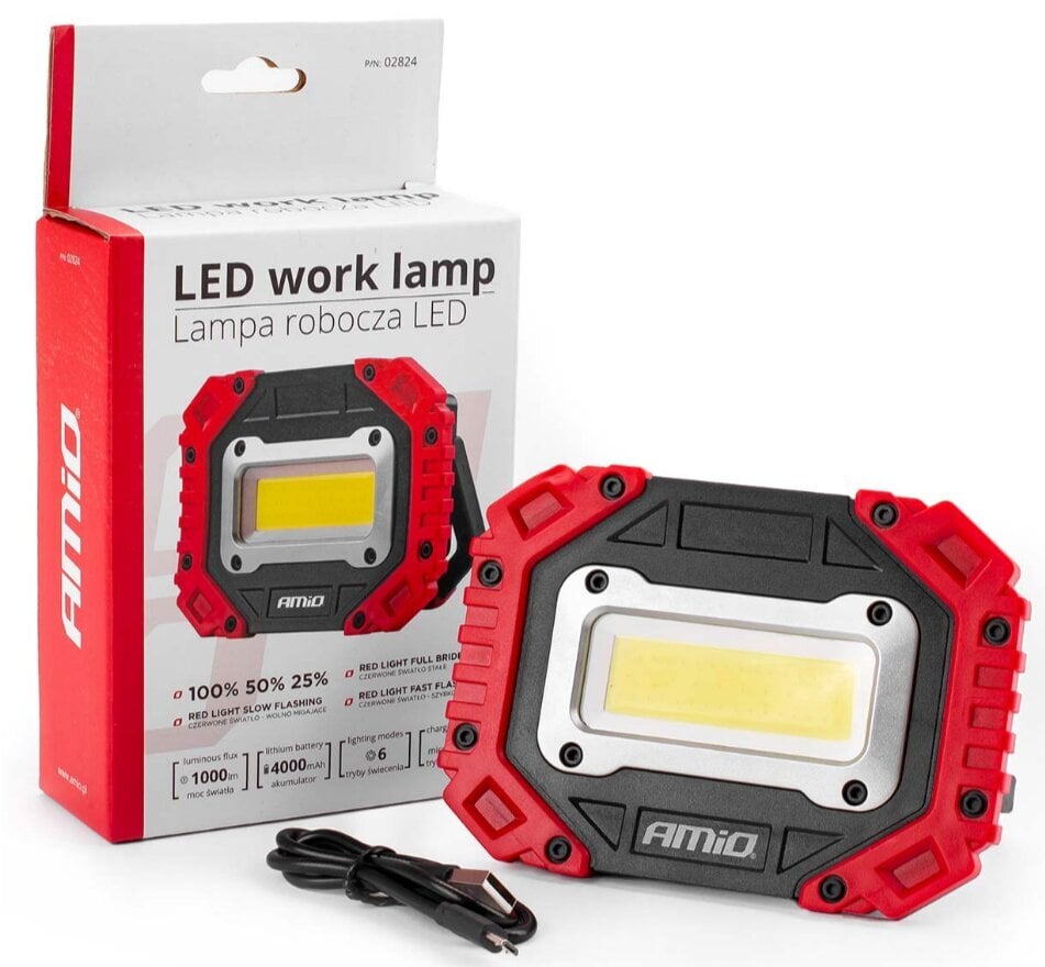 LED-laetav prožektor WT14 hind ja info | Taskulambid, prožektorid | kaup24.ee