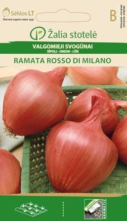 Sibulad Ramata Rosso Di Milano цена и информация | Köögivilja-, marjaseemned | kaup24.ee