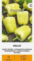 Hallo üheaastased paprikad hind ja info | Köögivilja-, marjaseemned | kaup24.ee