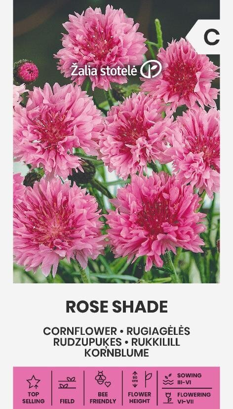 Rukkilill Rose Shade hind ja info | Lilleseemned | kaup24.ee