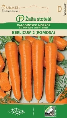Porgand Berlicum 2 Romosa hind ja info | Köögivilja-, marjaseemned | kaup24.ee