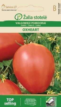 Söödavad tomatid Oxheart (Härja süda) hind ja info | Köögivilja-, marjaseemned | kaup24.ee