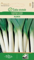 Porru Albos цена и информация | Семена овощей, ягод | kaup24.ee