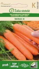 Söödavad porgandid Nerac H цена и информация | Семена овощей, ягод | kaup24.ee