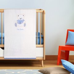 Laste pleed PIERRE CARDIN Blue Bear, 110x140 cm цена и информация | Покрывала, пледы | kaup24.ee