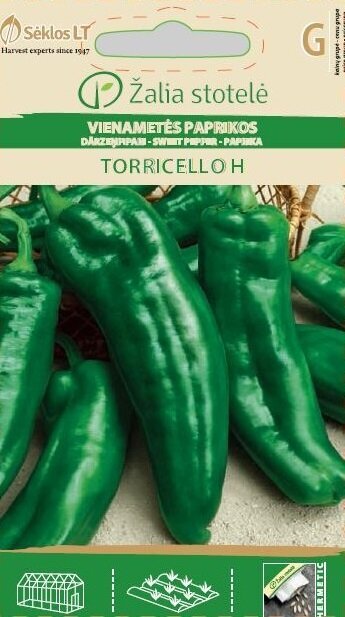 Paprika Torricello H hind ja info | Köögivilja-, marjaseemned | kaup24.ee