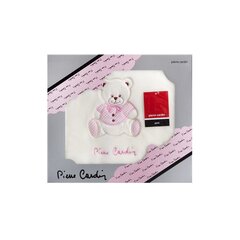 Laste pleed PIERRE CARDIN Pink Bear, 80x110 cm цена и информация | Покрывала, пледы | kaup24.ee