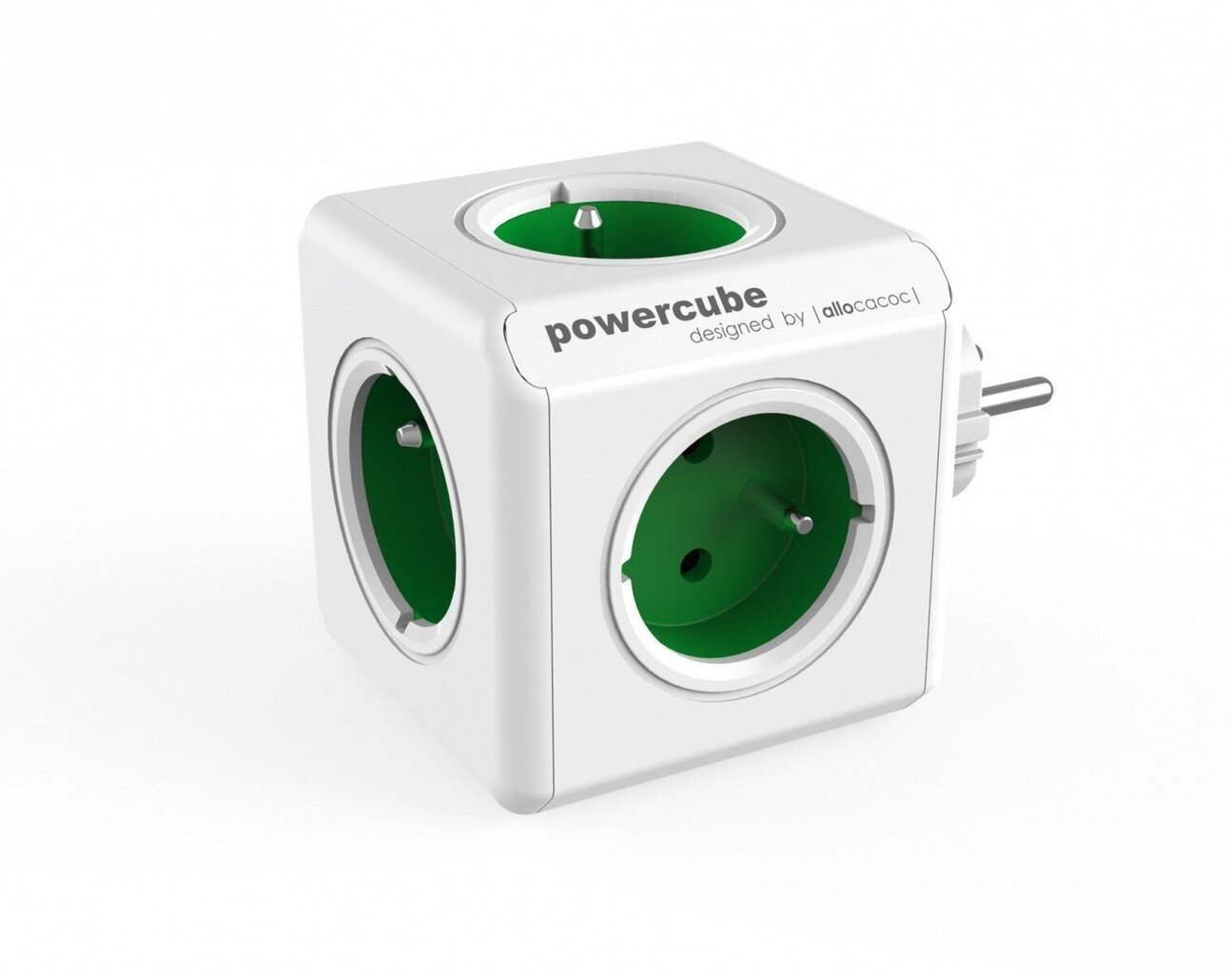 Allocacoc PowerCube Original 2100 roheline hind ja info | Pikendusjuhtmed, kaablid | kaup24.ee