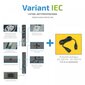 EVER EVER VARIANT IEC 1,5 m RIBA цена и информация | Pikendusjuhtmed, kaablid | kaup24.ee