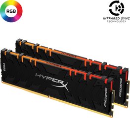 HyperX Predator HX436C17PB3AK2/32 memory module 32 GB 2 x 16 GB DDR4 3600 MHz цена и информация | Оперативная память (RAM) | kaup24.ee