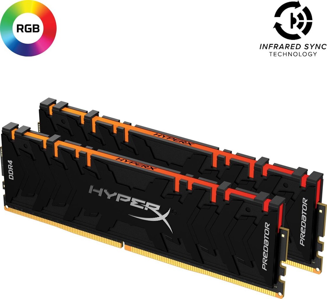 HyperX Predator HX436C17PB3AK2/32 memory module 32 GB 2 x 16 GB DDR4 3600 MHz hind ja info | Operatiivmälu (RAM) | kaup24.ee