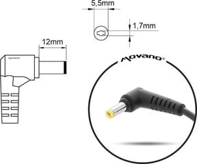 Mitsu 19V, 4.74A, 90W цена и информация | Зарядные устройства для ноутбуков  | kaup24.ee