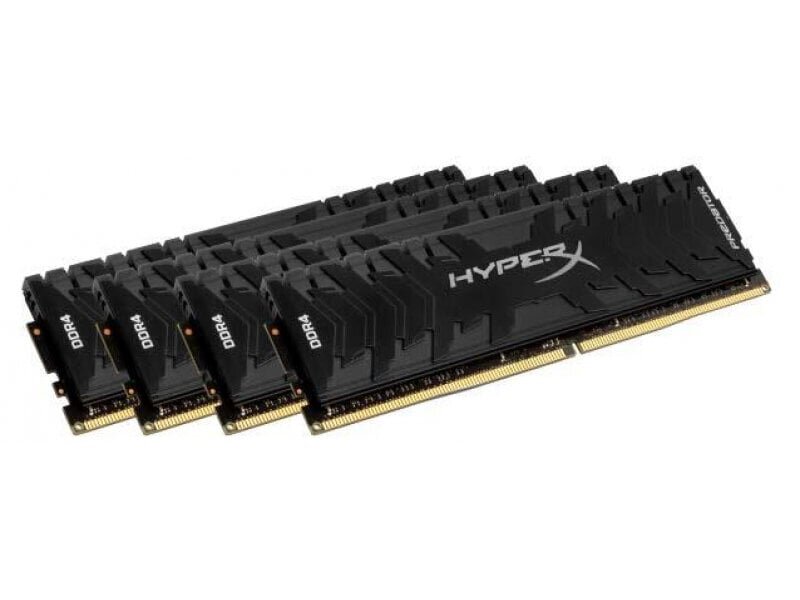 KINGSTON HyperX Predator DDR4 4x32GB 2666MHz XMP Kit memory module цена и информация | Operatiivmälu (RAM) | kaup24.ee