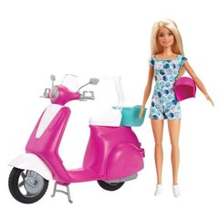 Doll Mattel Barbie ja tema roller hind ja info | Tüdrukute mänguasjad | kaup24.ee