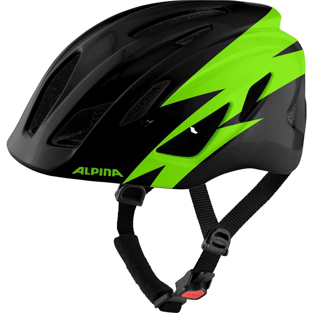 Alpina PICO Black, Green - Extra Large (50-55cm) цена и информация | Kiivrid | kaup24.ee