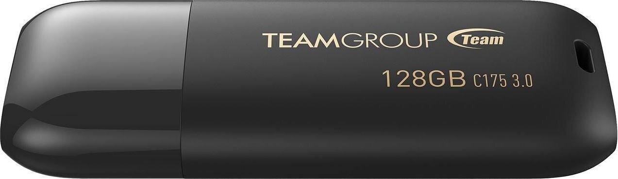 Team Group C175 USB flash drive 128 GB USB Type-A 3.2 Gen 1 (3.1 Gen 1) Black цена и информация | Mälupulgad | kaup24.ee