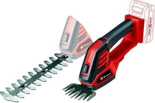 Einhell 3410313 cordless grass shear 8 mm 18 V Lithium-Ion (Li-Ion) Black, Red hind ja info | Einhell Aiakaubad | kaup24.ee