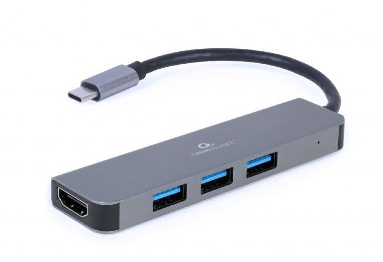 Gembird USB-C TO HDMI/USB3/2IN1 A-CM-COMBO2-01 hind ja info | USB jagajad, adapterid | kaup24.ee