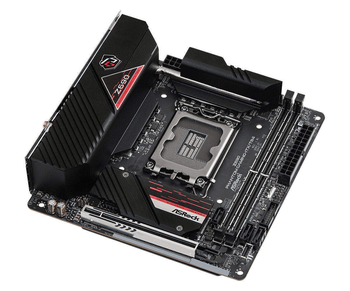 Asrock Z690 Phantom Gaming-ITX/TB4 цена и информация | Emaplaadid | kaup24.ee